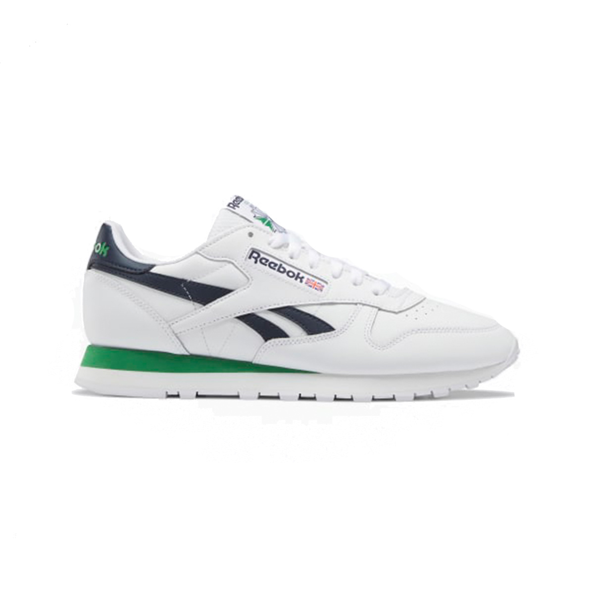 Reebok Classic Leather (Cloud White/Vector Navy/Glen Green) GY9748