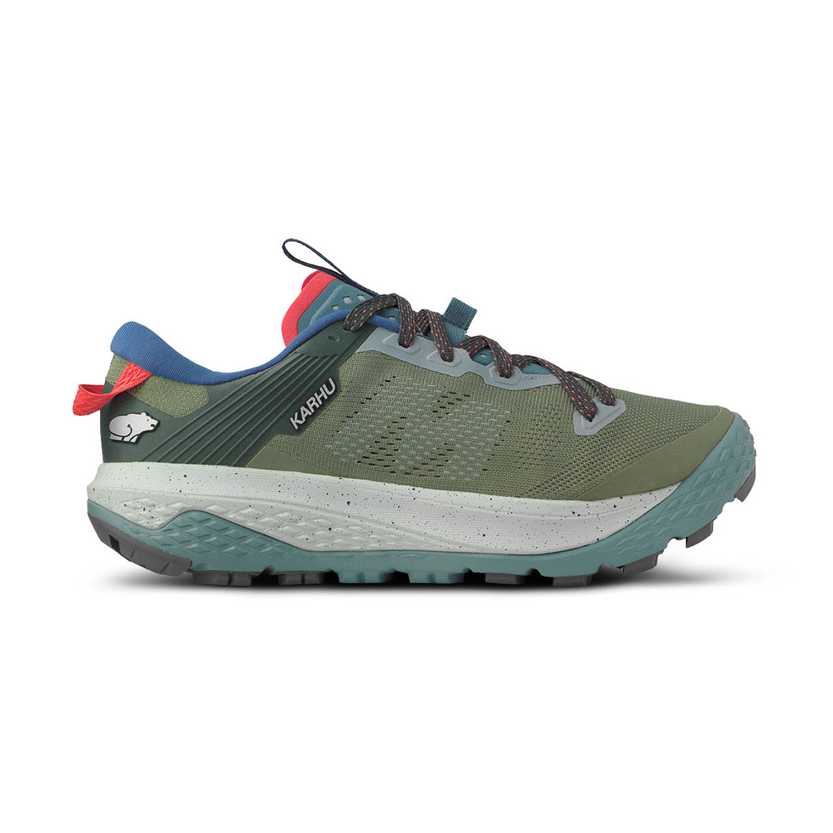 Karhu Women's Ikoni Trail WR (Oil Green/Mineral Blue) F204903