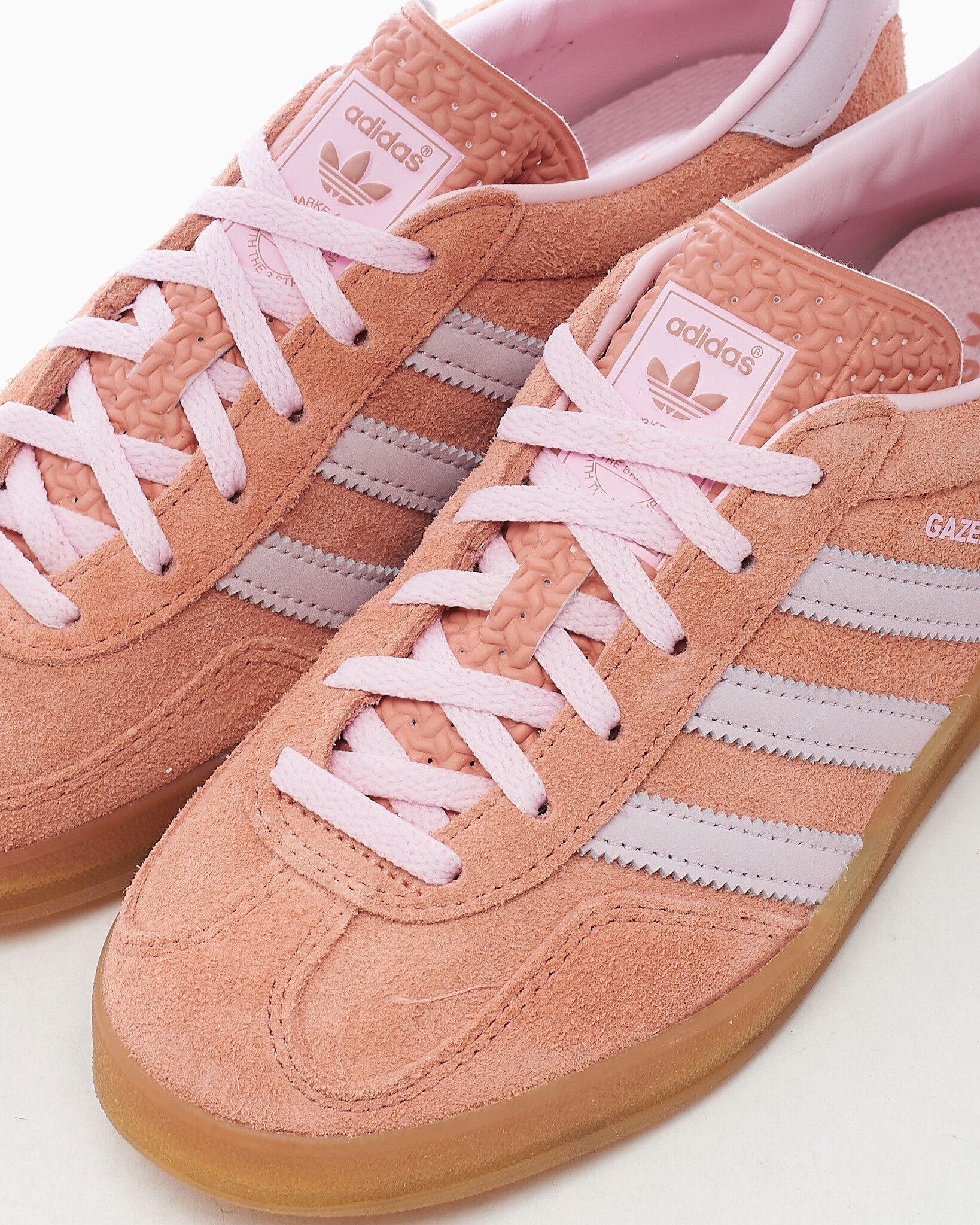 Adidas Gazelle Indoor W (Wonder Clay/Clear/Pink Gum) IE2946