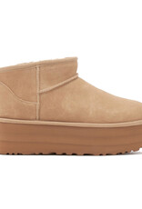 UGG W Classic Ultra Mini Platform (Sand) 1135092