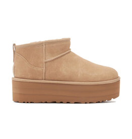 UGG W Classic Ultra Mini Platform (Sand) 1135092