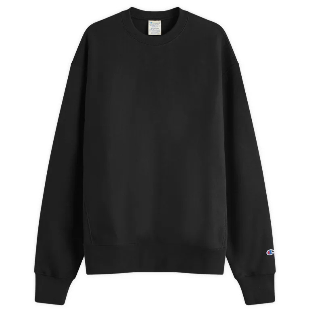 Champion Crewneck Sweatshirt (Black) 220707