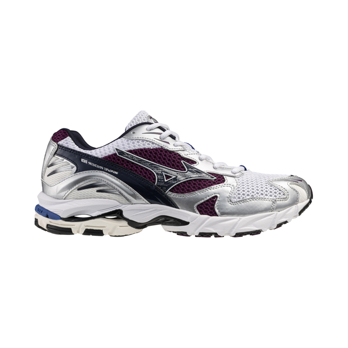 Mizuno Wave Rider 10 (White/Purple) D1GA210414