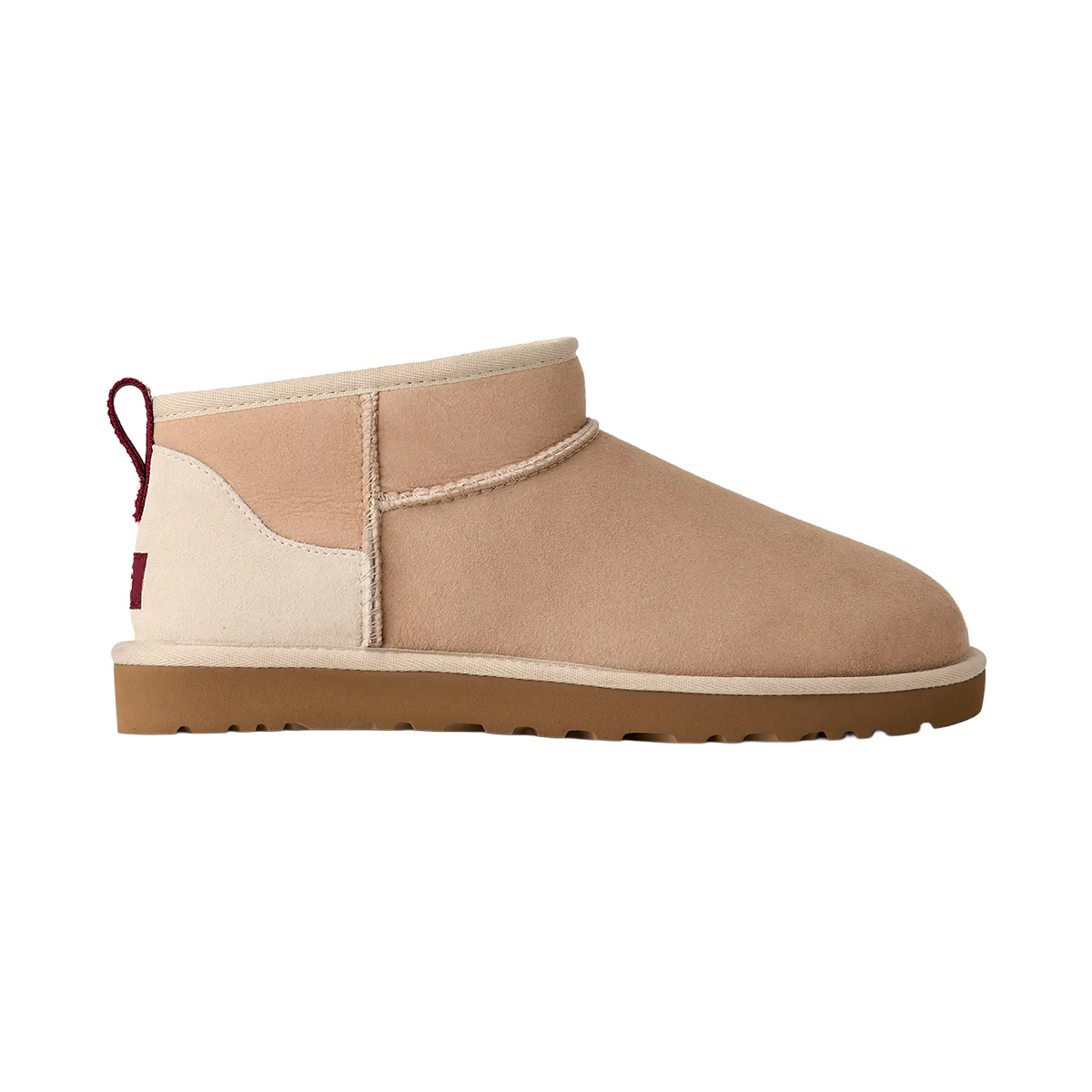 UGG Classic Ultra Mini (Driftwood/Biking Red) 1176010