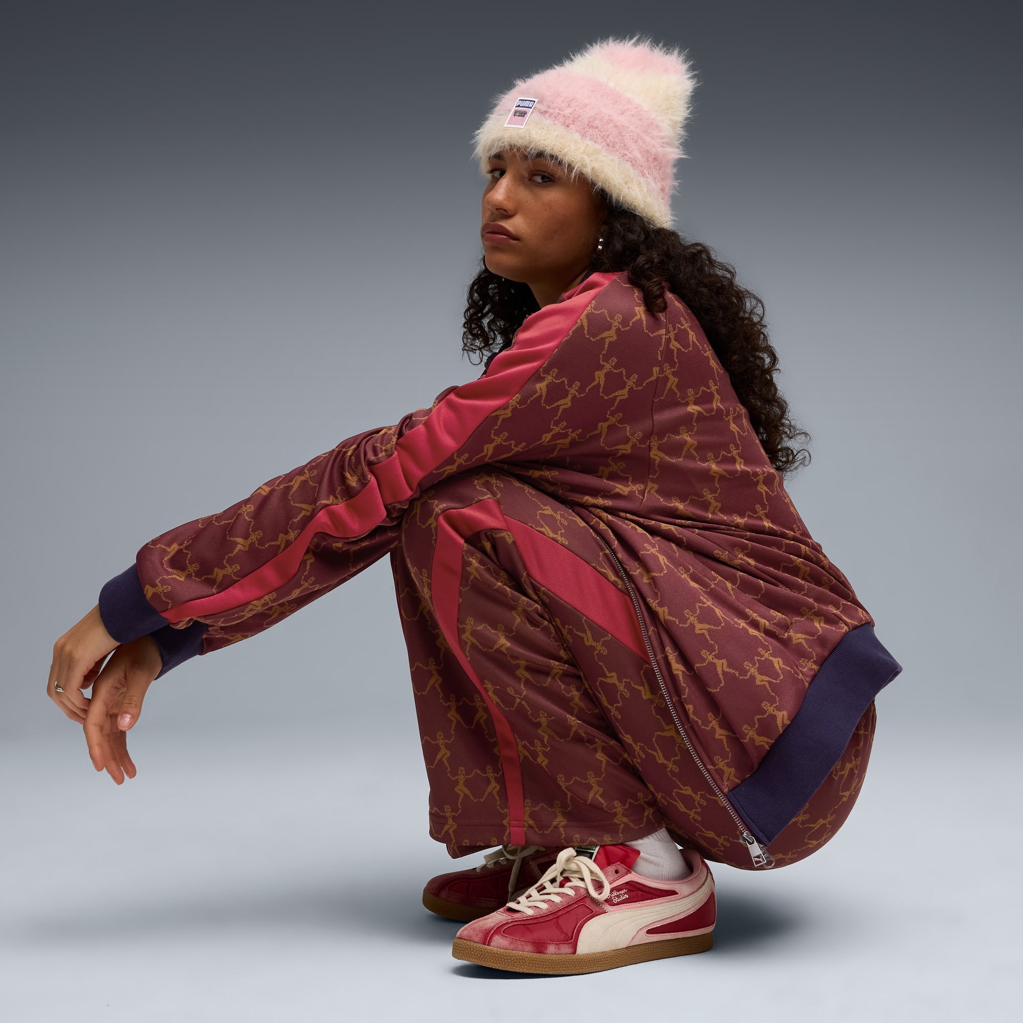 Puma x Kidsuper Brasil (Dark Crimson/Alpine Snow) 403847-01