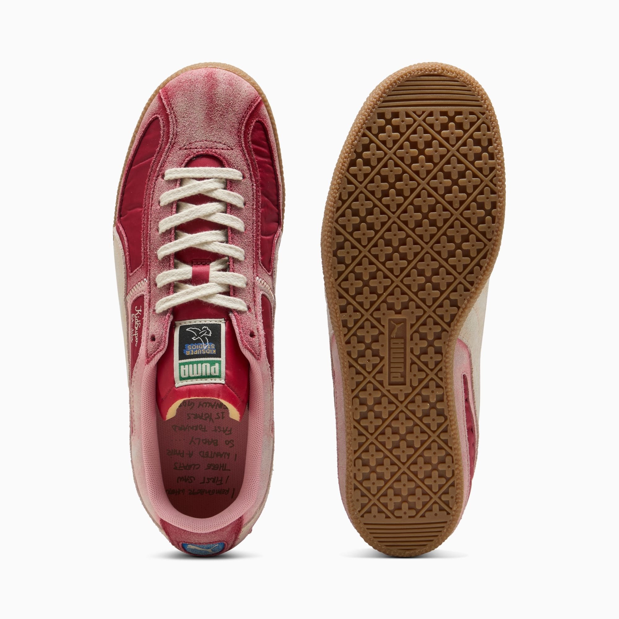 Puma x Kidsuper Brasil (Dark Crimson/Alpine Snow) 403847-01