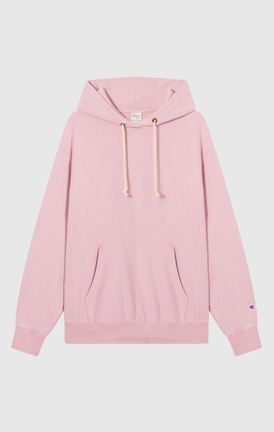Champion Hooded Sweatshirt (Pink) 220705