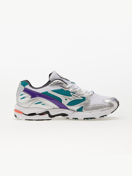 Mizuno Wave Rider 10 (Silver/Teal) D1GA210407