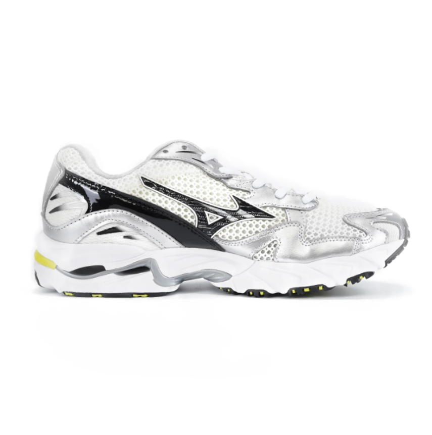 Mizuno Wave Rider 10 (White/Black/Sylvan Green) D1GA210419