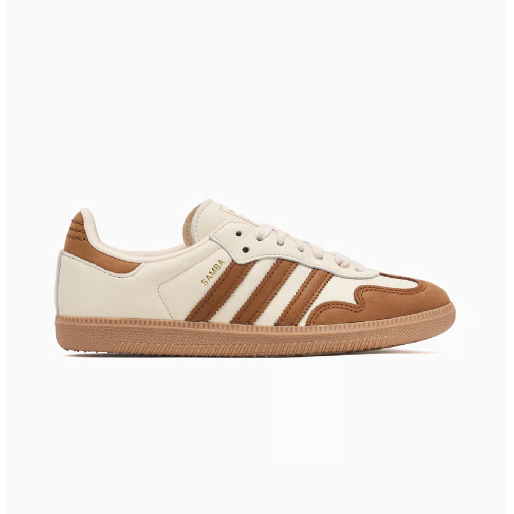 Adidas Samba OG W (Wonder White/Dusky Bronze/Gold Metallic) KJ0996