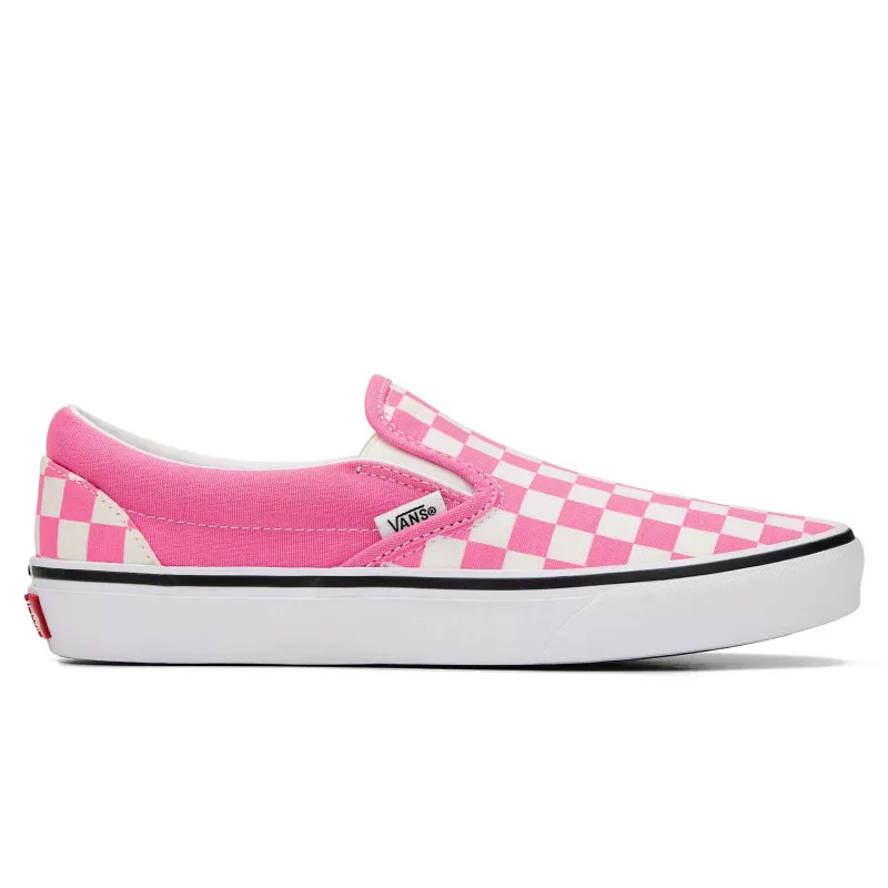 Vans Classic Slip-On (Checkerboard Pink) VN000D6YFRQ1