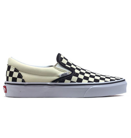 Vans Classic Slip-On (Black/ White checkerboard/ White) VN000EYEBWW1