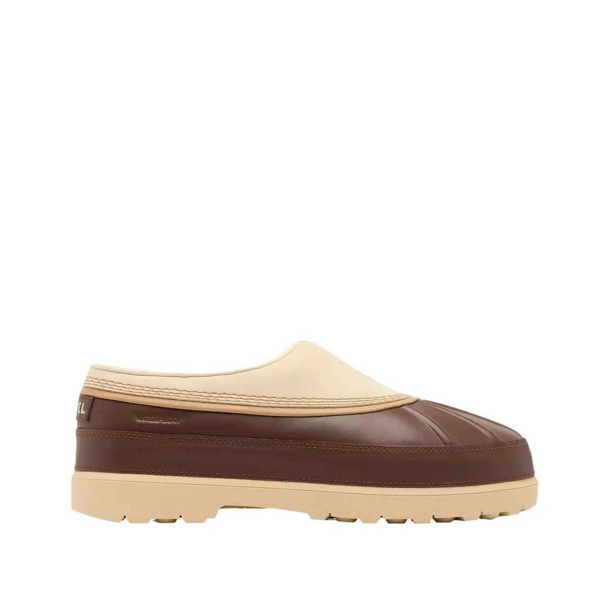 Sorel M Ambler Waterproof Clog (Bleached Ceramic/Tobacco)
