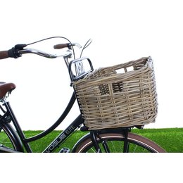 pin Ramen wassen drempel Wat is een rotan fietskrat? Kenmerken van een rotan kratmand voor de fiets!  - Fietskrat.nl