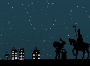 Een fietskrat van Sinterklaas!