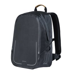 Basil Fietsrugzak Urban Dry Backpack 18L Mat Zwart