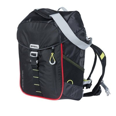 Basil Fietsrugzak Miles Daypack Nordlicht 17L Zwart