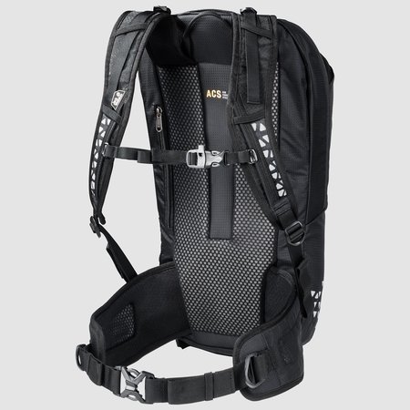 Jack Wolfskin Rugzak Nighthawk 22 Pack Reflective Grid Black