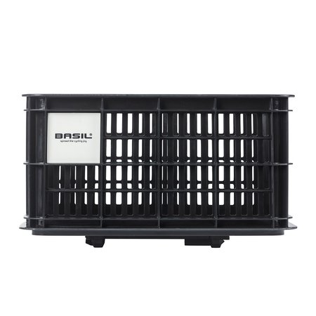 Basil Fietskrat Crate S 17,5L Black MIK - Met MIK-adapterplaat