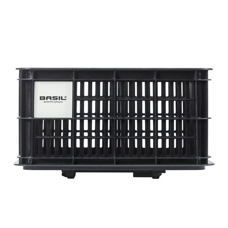 Basil Fietskrat Crate L 40L Black MIK - Met MIK-adapterplaat