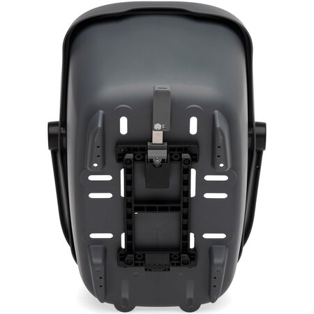 New Looxs Fietsmand Clipper MIK 2.0 28L Antraciet - Ook voor de hond