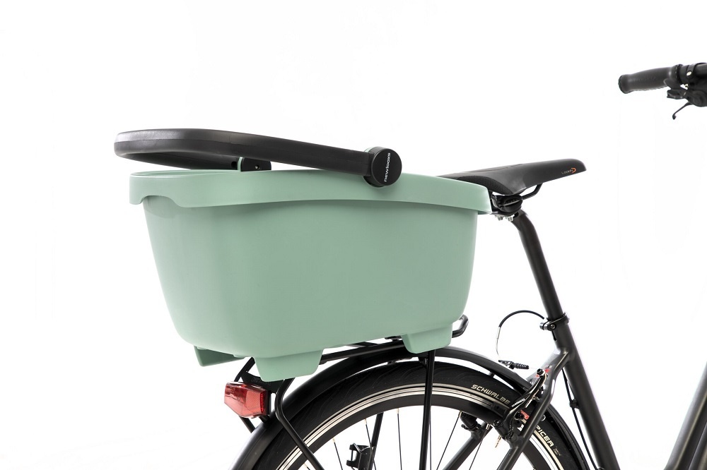 Trixie Fietsmand Voor Bagagedrager - Hondenfiets-accessoires - 47x36x46 cm Grijs - Fietsmand - Pets Place