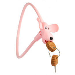 Kabelslot Flappie de Waakhond 58 cm Roze