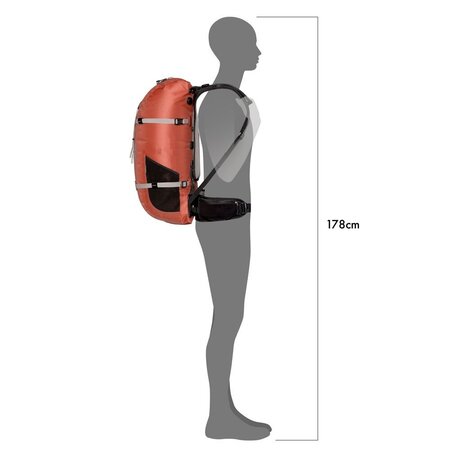 Ortlieb Rugzak Atrack Rooibos 35L - Waterdicht