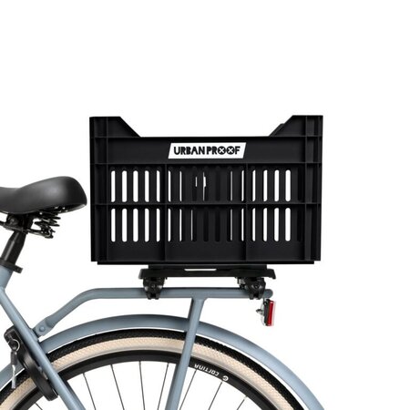 Urban Proof Fietskrat Recycled 30L Black