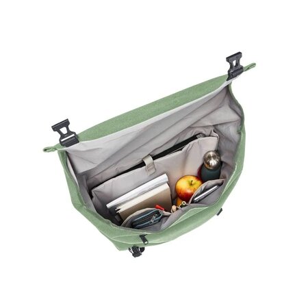 Vaude Enkele fietstas / messenger Augsburg IV 14L M Willow Green