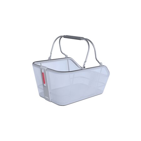 Basil Fietsmand Cento Tech Fiber MIK Nordlicht IJsblauw - 21L