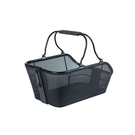 Basil Fietsmand Cento Tech Fiber MIK Nordlicht Zwart - 21L