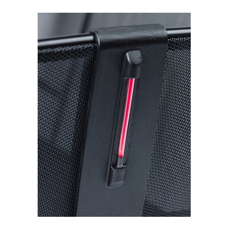Basil Fietsmand Cento Tech Fiber MIK Nordlicht Zwart - 21L