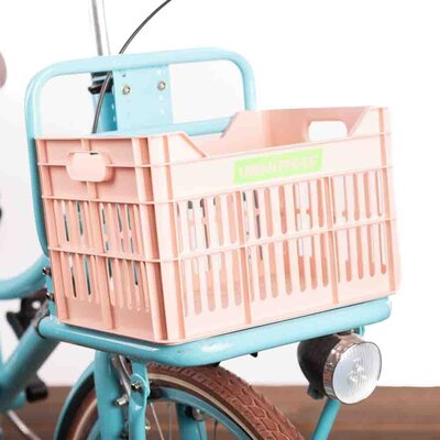 Urban Proof Fietskrat Recycled Junior 10L Warm Roze