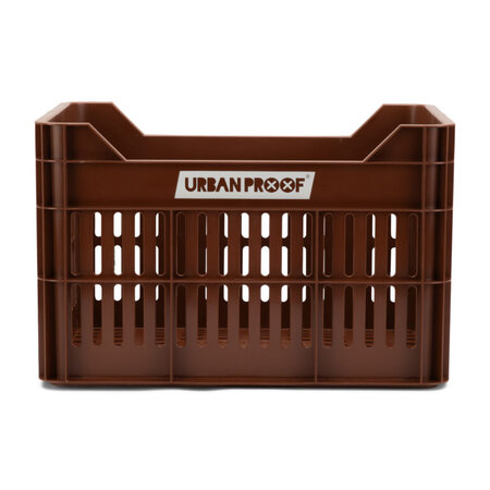 Urban Proof Fietskrat Recycled 30L Bruin