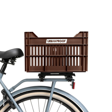 Urban Proof Fietskrat Recycled 30L Bruin