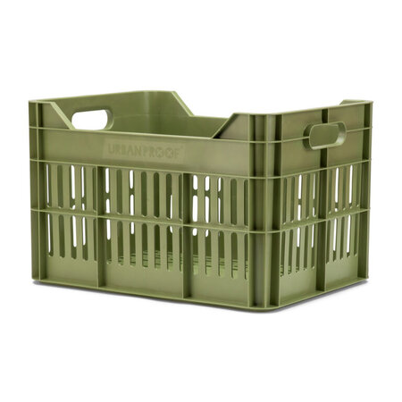 Urban Proof Fietskrat Recycled 30L Olive Green