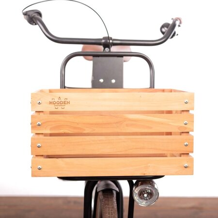 Wooden Amsterdam Houten Fietskrat L