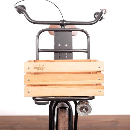 Wooden Amsterdam Houten Fietskrat M