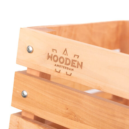 Wooden Amsterdam Houten Fietskrat M