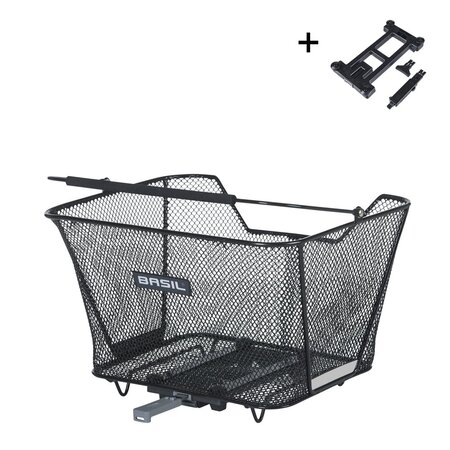 Basil Fietsmand Lesto MIK 2.0 - Zwart