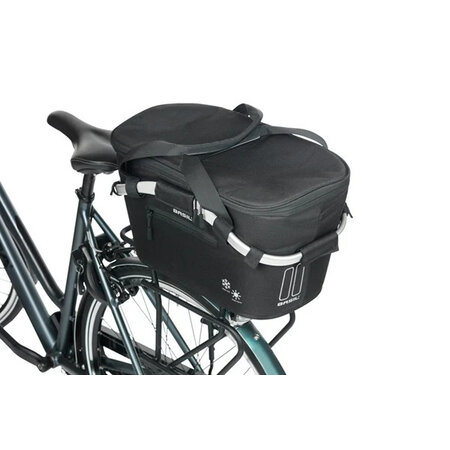 Basil Fietsmand Classic Carry All Iso Rear Basket MIK 2.0 Black 22L