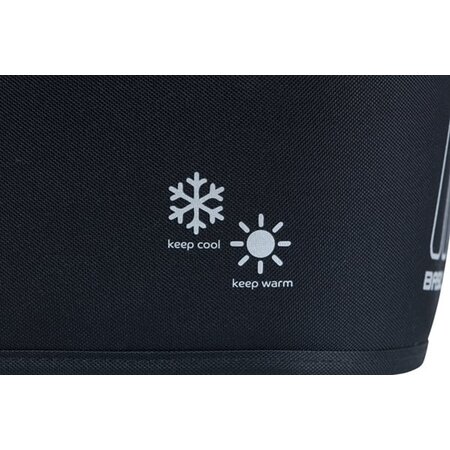 Basil Fietsmand Classic Carry All Iso Rear Basket MIK 2.0 Black 22L