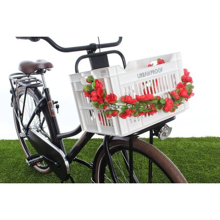 Basil Bloemenstreng Flower Garland Rood