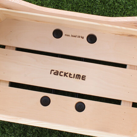 Fietskrat Woodpacker  Naturel 25L