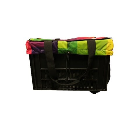 Hooodie Crate Krattas Blocks - voor Kerri fietskrat