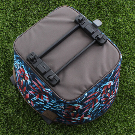 Fietsmand Agnetha 15L Midnight Flowers