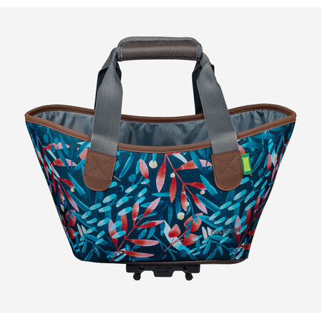 Fietsmand Agnetha 15L Midnight Flowers