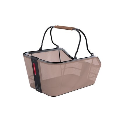 Basil Fietsmand Cento Tech Fiber MIK Nordlicht Zandbruin - 21L