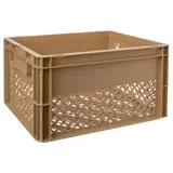 FastRider Fietskrat Medium 25L Naturel